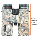 Bushnell - Legend L-Series Binocular - 10x42 - Realtree - Prisma de Techo - Rainguard HD - Recubrimiento de banda ultra ancha - Cristal ED - 198105
