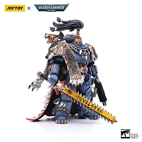 MERCHANDISING LICENCE Bloomage Joytoy Tech Joytoy Warhammer 40,000 - Space Wolves Ragnar Blackmane 1/18 Action Figure (Net)