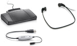 Philips LFH 5220 LFH 5220/03 Play-Set, pedal ACC USB 2310, Auriculares LFH0334, adaptador de audio USB