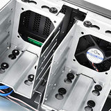 Silverstone SST-RM400 - Chasis para Servidor de Montaje en Rack de 4U, admite hasta SSI-CEB mainboard y ATX (PS2) / Mini PSU redundante