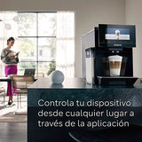 SIEMENS, cafetera superautomática, EQ900, Modo Barista, 2 molinillos cerámicos, Display Touch&Slide de 6,8", conectividad Home Connect, acero inoxidable, TQ903R03