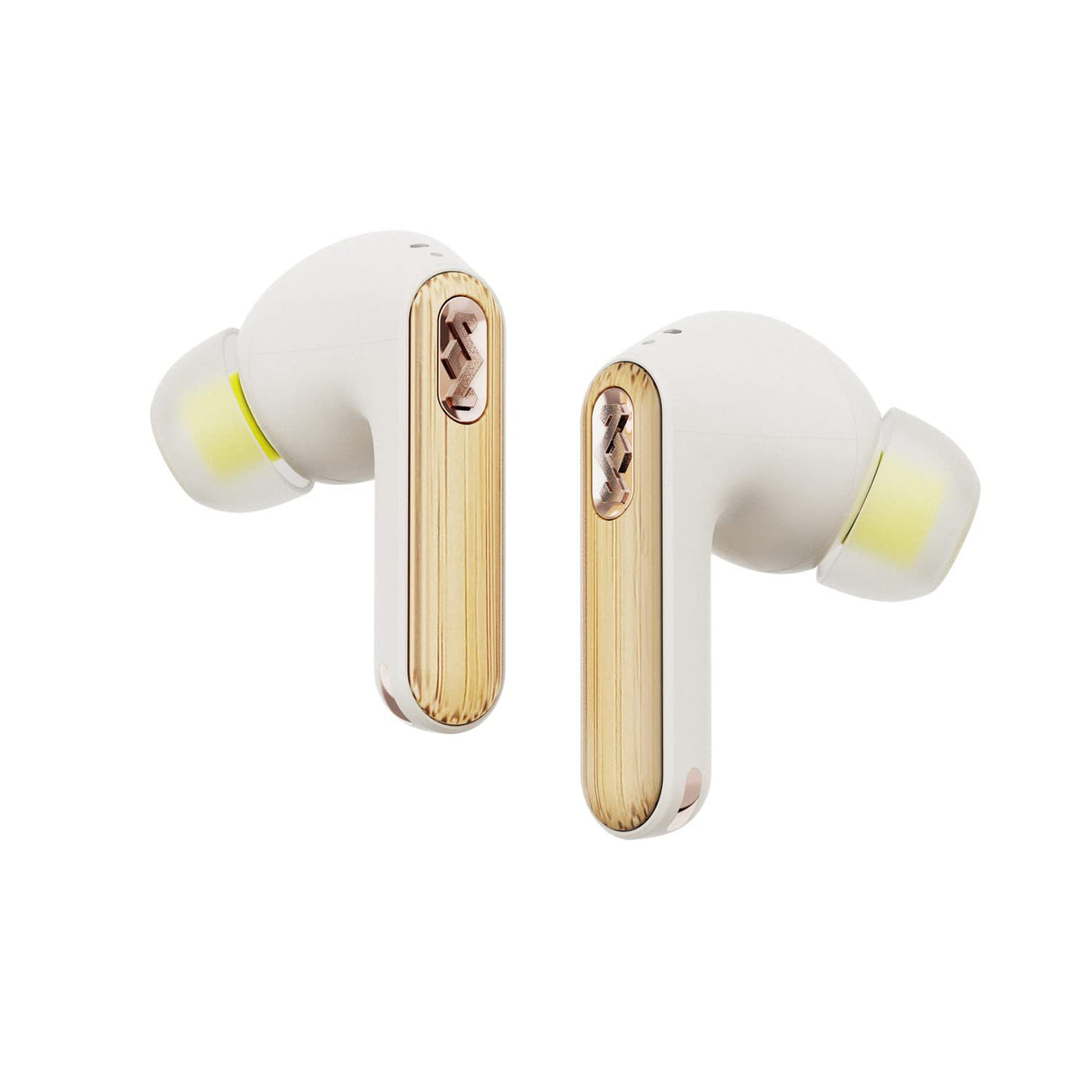 House of Marley Redemption ANC 2 Auriculares Inalámbricos con Cancelación Activa de Ruido - IPX5 True Wireless, 24H de Reproducción, Bluetooth con Micrófono, Control Táctil, USB-C, Crema