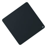 Fnatic Dash XL - Alfombrilla de ratón extendida para Juegos Esports con Bordes cosidos y Base de Goma Antideslizante, Superficie rápida (tamaño XL, Negro, Tejido híbrido) - 475 x 475 x 3 mm