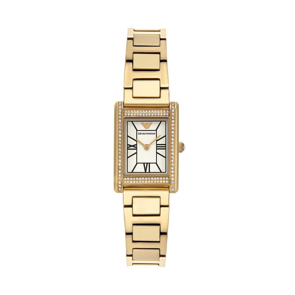 Emporio Armani Reloj Analógico para Mujeres de Cuarzo con Correa en Acero Inoxidable AR11659