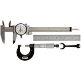 Starrett S909Zinch Basic - Juego de herramientas de medición de precisión
