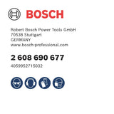 Bosch 1x Rascador de suelo PRO HEX 28 (para Baldosas, Alfombra, 510 x 152 mm, Professional Accesorios Martillos)