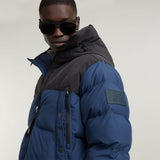 G-STAR Para Hombre Expedition puffer, Azul (dk sea blue D23645-D712-1023), XS