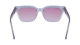 Lacoste Women's Sunglasses L6002S - Light Grey with Gradient Rose Flash Lens