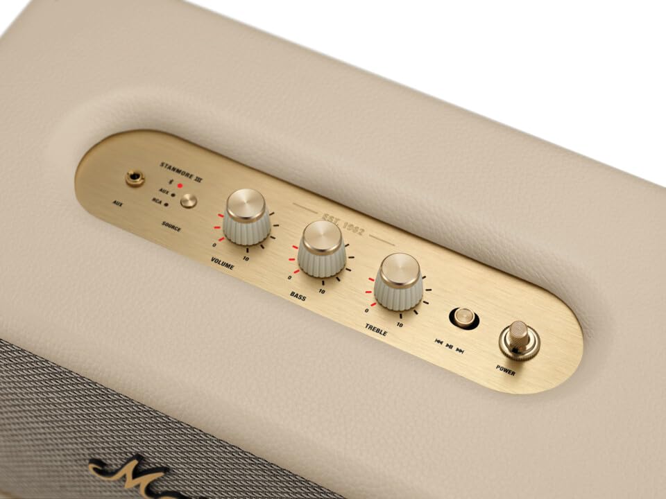 Marshall Stanmore III Altavoz Bluetooth inalámbrico - Crema