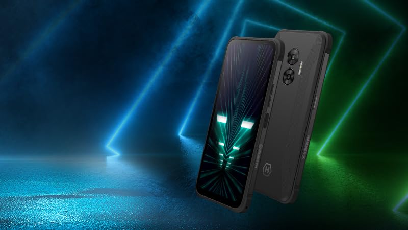 Robusto Smartphone Reforzado Hammer Blade V 5G Doble cámara 50 mpx Gran batería 5000mah IP69 Batería Intercambiable, Impermeable, a Prueba de Polvo con batería y RAM ampliables, último Android 13