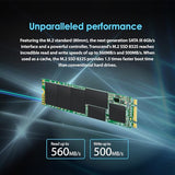 Transcend 1TB MTS832S M.2 2280 SATA III 6 GB/s Disco de Estado Sólido Interno 3D TLC NAND con Caché DRAM Ultra Delgado de un Solo Lado TS1TMTS832S