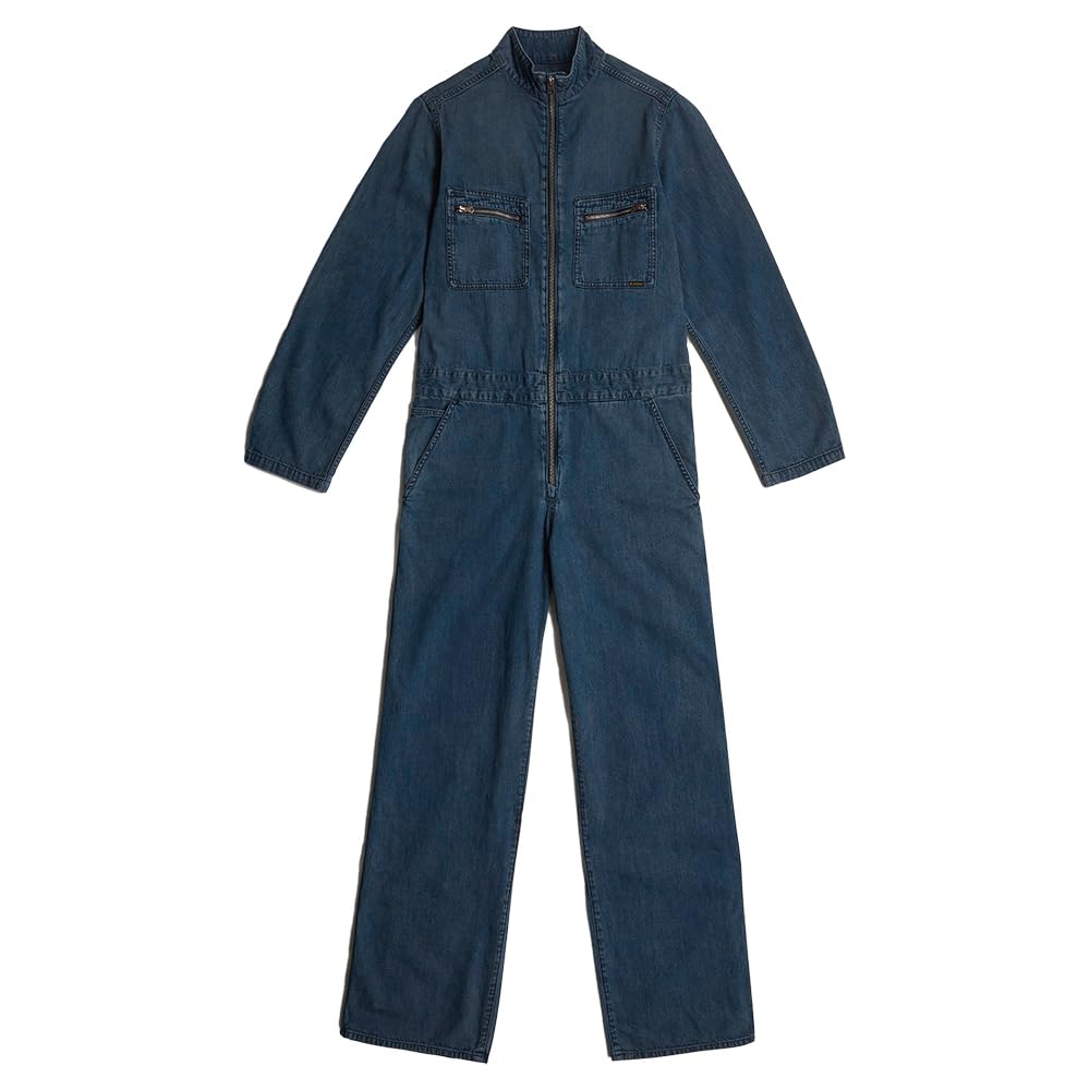 G-Star Para Mujer Mono Mechanics, Azul (worn in dusky clouds D25306-D252-G798), XXL