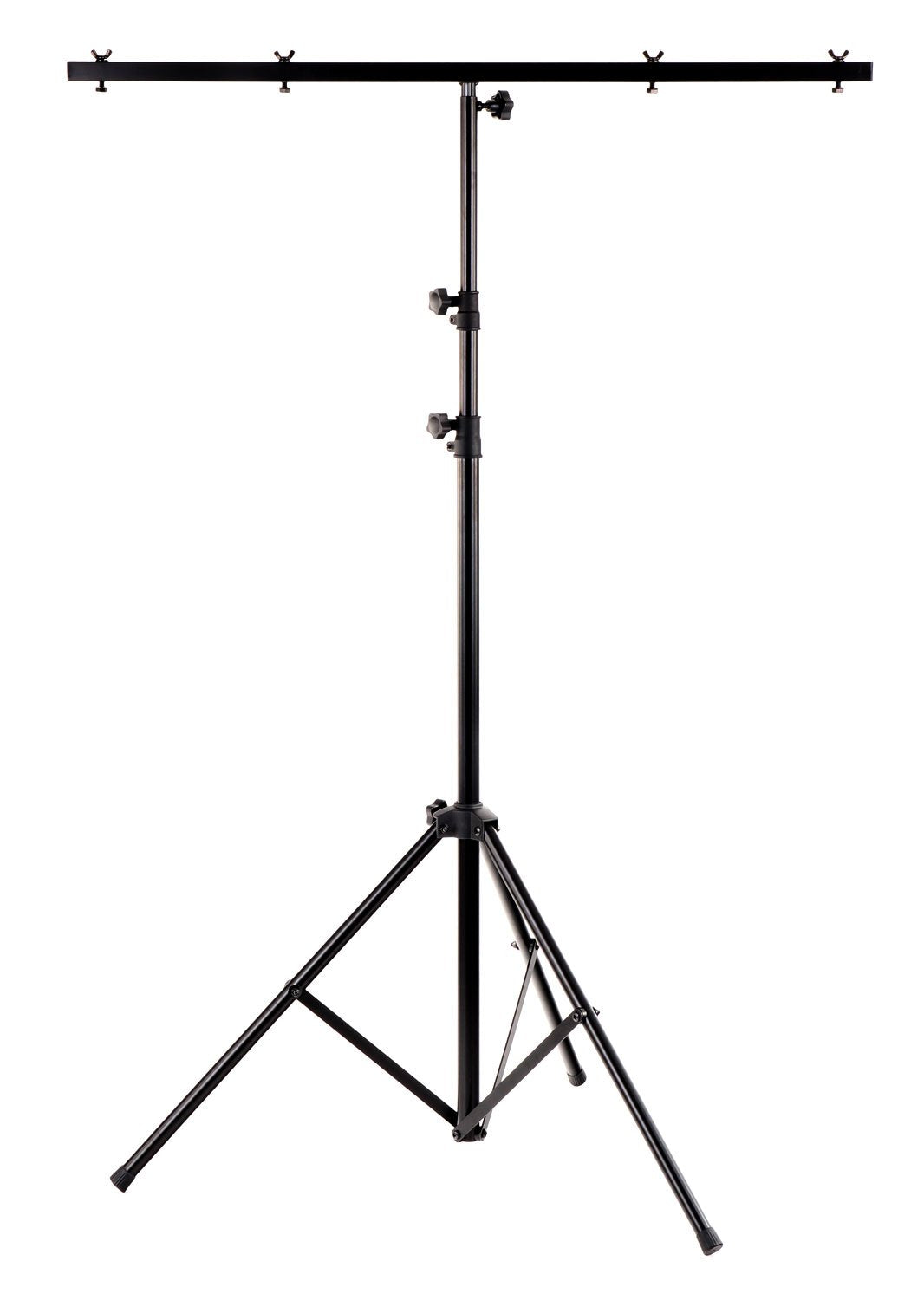 Soporte de Luz Showlite LS250 con Travesaño (para iluminación de escenarios y conciertos, para hasta 4 focos, 1,10m-2,50m, carga máxima: 30 kg)
