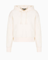 Armani Exchange Blue Edition, Sustainable, Patch Logo Sudadera con Capucha, ISO, S para Mujer