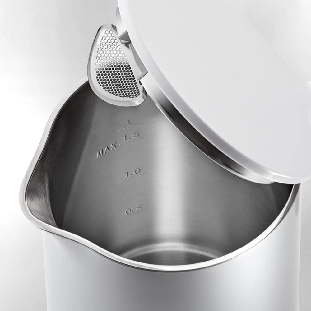ZWILLING ENFINIGY Hervidor de agua Pro con ajuste de temperatura, Filtro antical de acero inoxidable y función mantener en caliente, 1850 W, 1,5 l, Rosa
