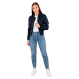 ALPHA INDUSTRIES MA-1 VF LW Wmn Chaqueta, Rep Blue/Gold, XS para Mujer