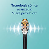 Philips Sonicare DiamondClean Smart 9400, cepillo dental eléctrico, sónico con aplicación, sensor de presión, detección de cabezal de cepillado, negro, modelo HX9917/89