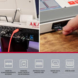 AKAI Professional MPC X SE - Centro de producción autónomo y creador de ritmos con pantalla multitáctil 10.1", drum pads, motores de sinte, 48GB
