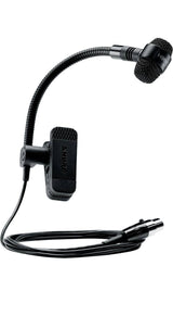 Shure PGA98H - Micrófono dinámico de Condensador para Instrumento con Cuello de Cisne y Cable XLR a XLR