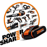 WORX WG349E Sierra de Cadena, Color Negro, 20 cm