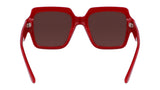 KARL LAGERFELD KL6104SR Gafas, Red, 53/20/140 para Mujer