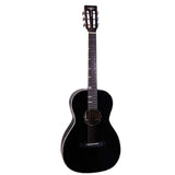 Tyma-P18E - Guitarra de cuerdas de acero con pastilla integrada (incluye funda)