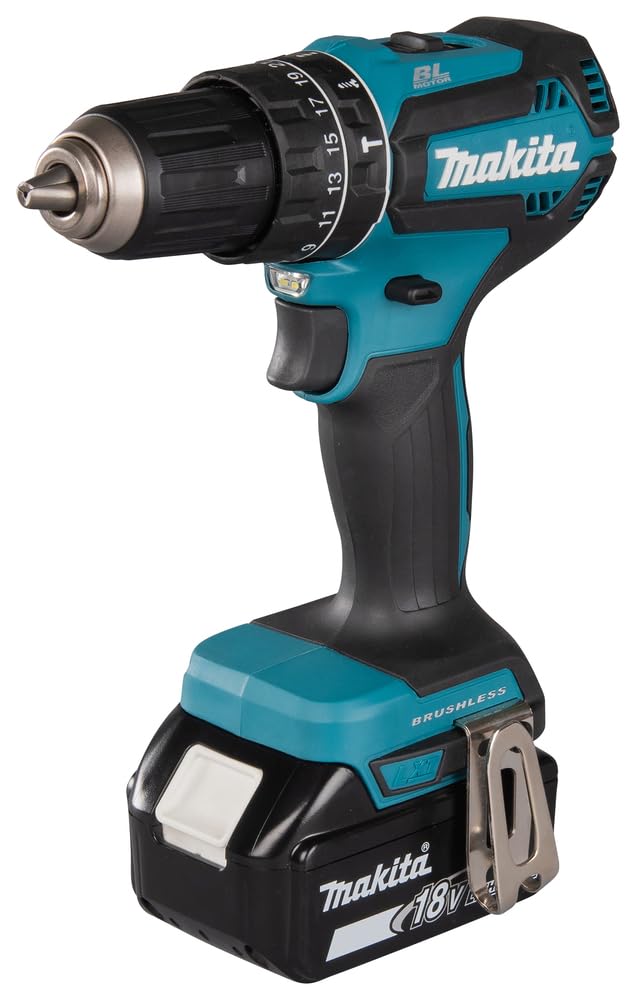 MAKITA DHP485RF3J - Taladro atornillador Li-Ion 18V 2x 3.0Ah