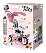 Smoby- Triciclo Baby Balade Rosa (741401)