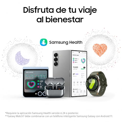 Samsung Galaxy Watch7 - LTE, Smartwatch 40mm, Control de Salud, Seguimiento Deportivo, Color Verde, Garantía 3 Años + 1 año Extra (Versión española)