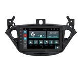 Autorradio de Ajuste Personalizado para Opel Corsa E Android GPS Bluetooth WiFi Dab USB Pantalla táctil Full HD 8" procesador de 8 núcleos y comandos de Voz