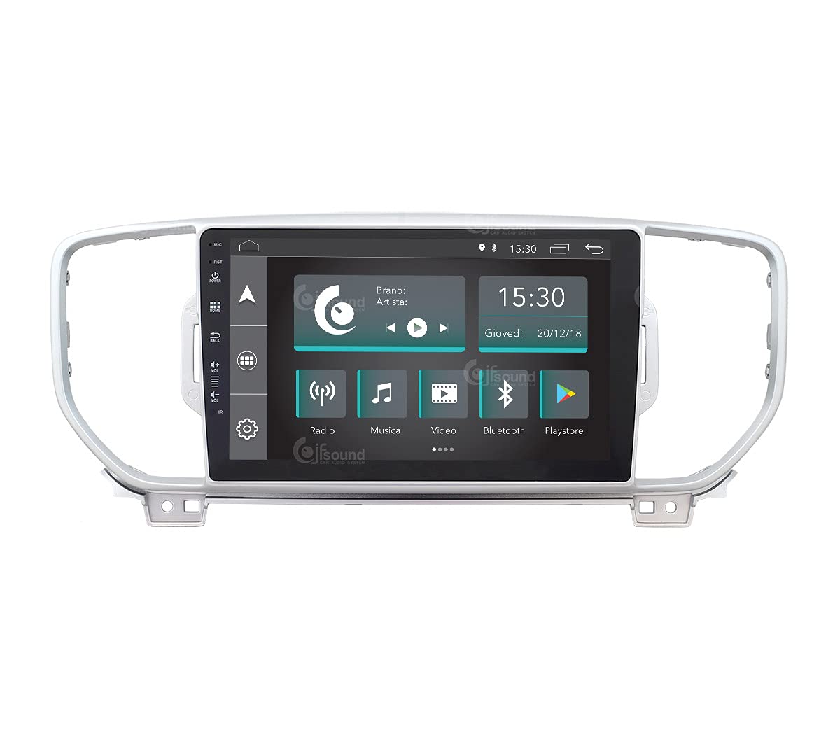 Radio de Coche Personalizada Kia Sportage Android GPS Bluetooth WiFi Dab USB Full HD Touchscreen Display 9”