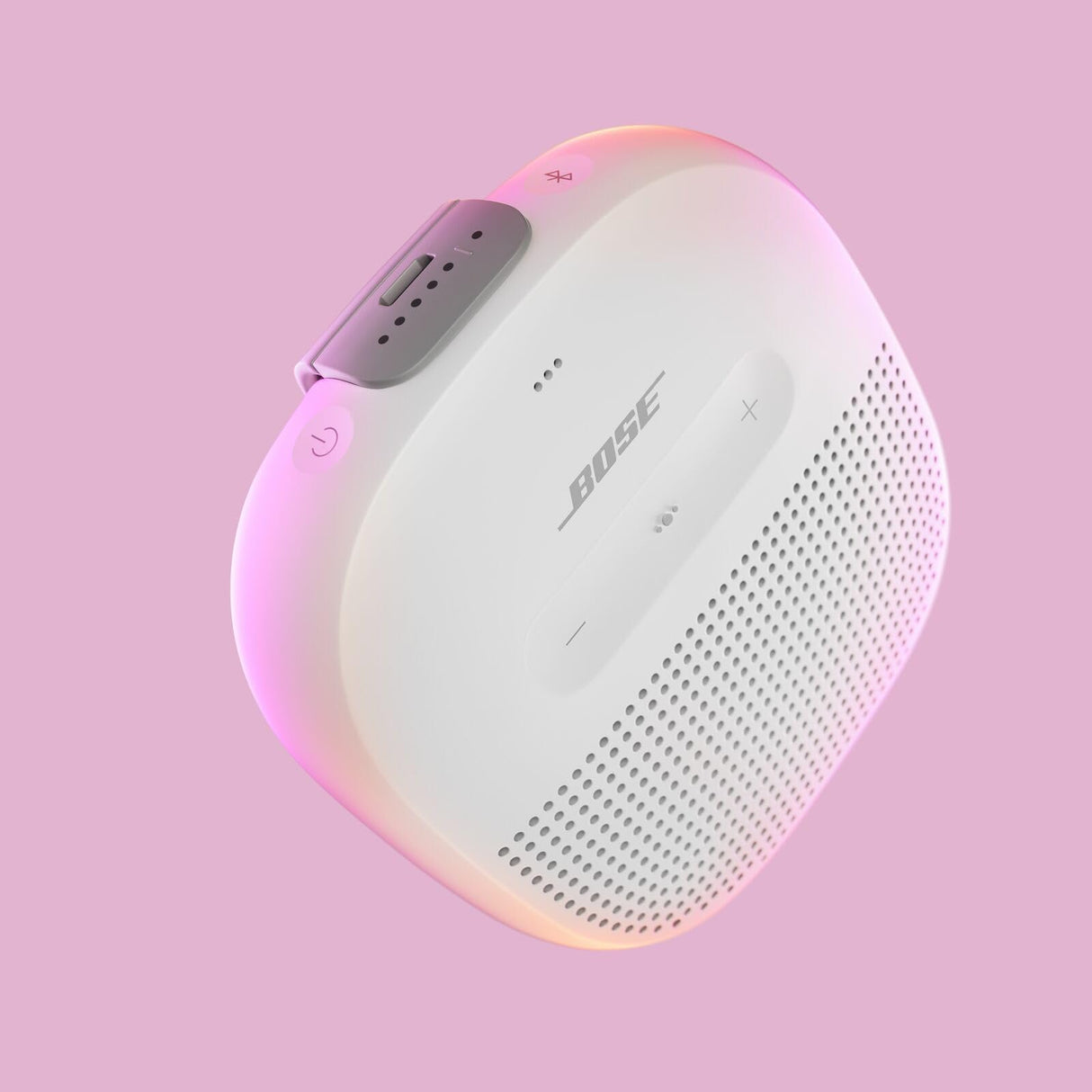 Bose Altavoz Bluetooth SoundLink Micro Sumergible, pequeño con Micro, Blanco