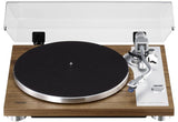 Teac TN-4D - Tocadiscos analógico con accionamiento Directo (Puerto USB para grabación de PC y Amplificador Phono EQ Integrado), Color Nogal