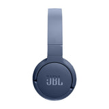 JBL Auriculares Tune 670 NC, auriculares supraaurales inalámbricos ligeros con cancelación de ruido adaptativa, Bluetooth y 70 horas de batería, azul