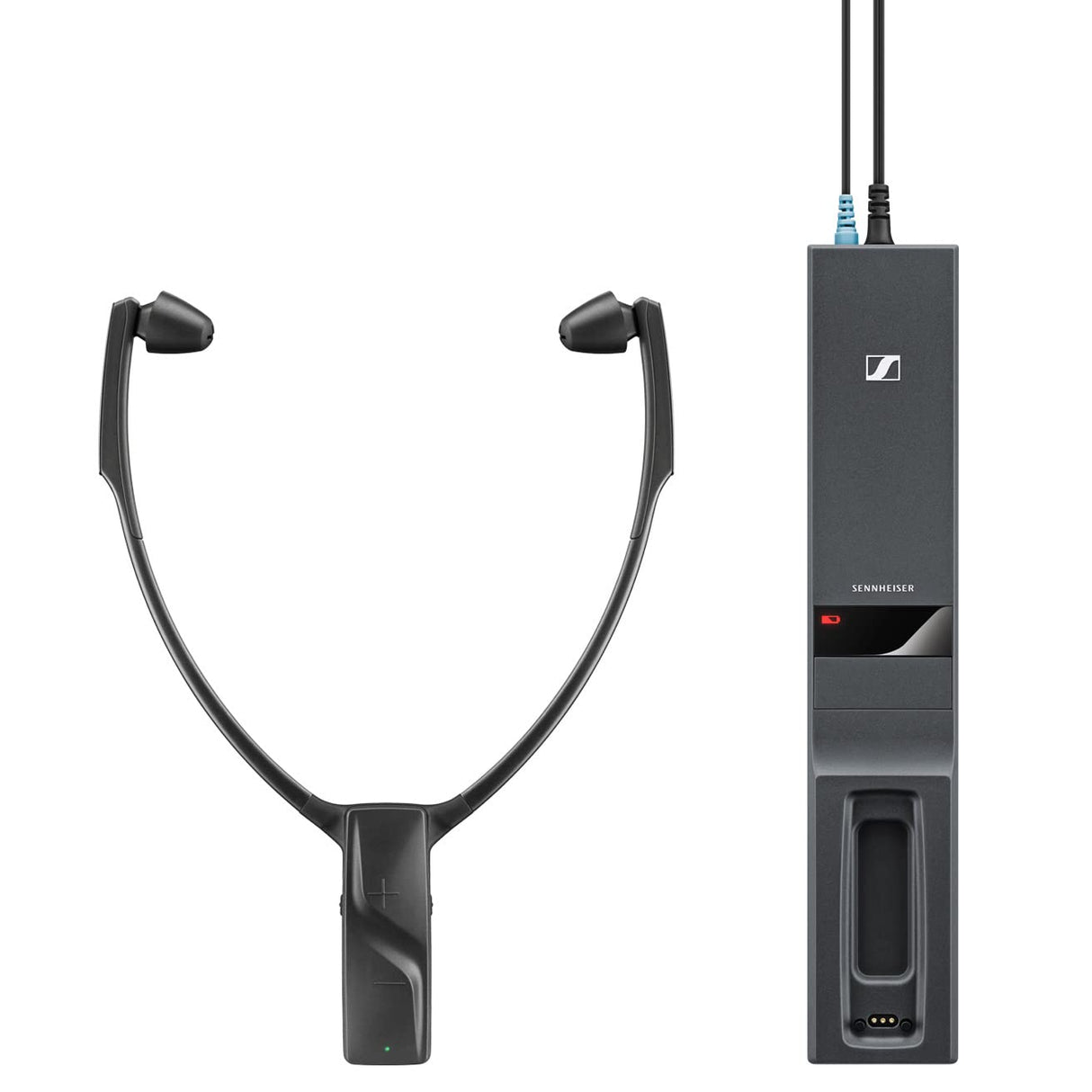 Sennheiser RS 2000 - Auriculares inalámbricos de TV alcance de 50 metros, color negro