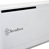 SilverStone SST-FTZ01S - Carcasa de Ordenador Fortress Mini-ITX para Juegos de Alto Rendimiento, Plata