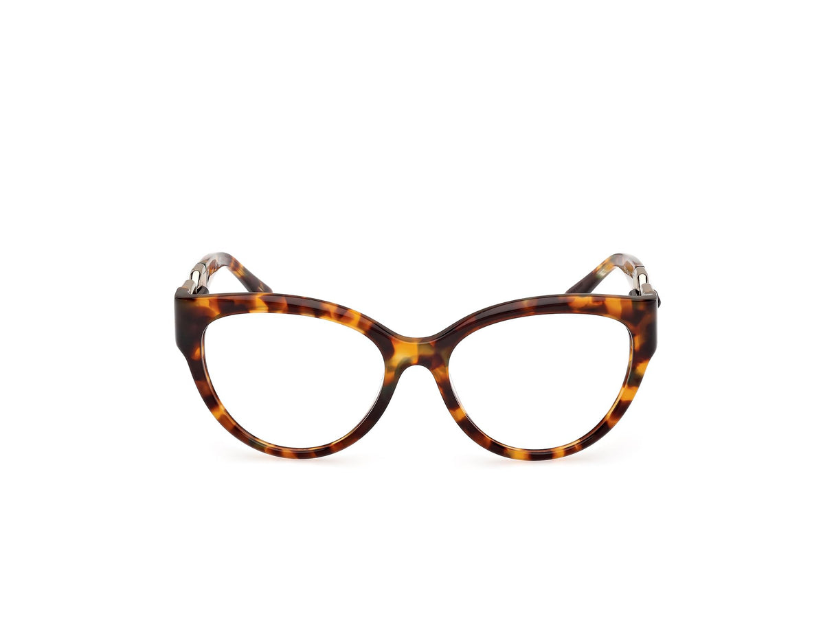 GUESS Gu50182 Marcos para Gafas recetadas, 053 Rubio Havana, 55/17/140 para Mujer
