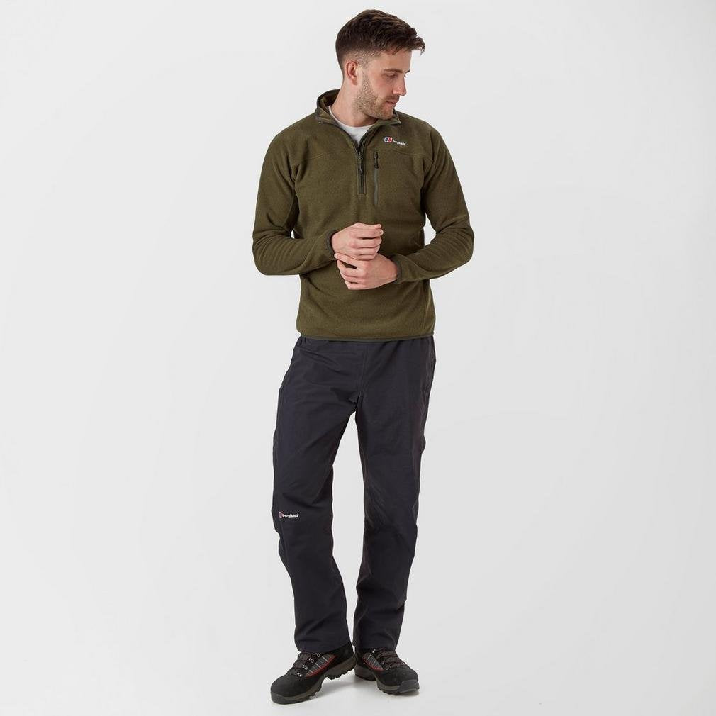 Berghaus 422077BP6 Pantalones para Caminar, Hombre, Black/Black, XL