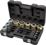 KS Tools 700.1550 Juego de manguitos de presión y tracción, 29 pzs.