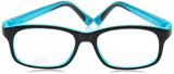 NANOVISTA Arcade SC 3.0 Gafas, Bicolor Negro Mate/Turquesa, 48 Unisex Adulto