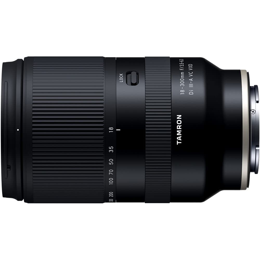 Tamron B061S 18-300 mm F/3.5-6.3 Di III-A VC VXD - Objetivo para SonyE Mount(APS-C), Negro