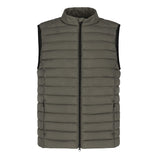 ECOALF - Chaleco Hombre Cardiffalf, de Poliéster Reciclado, con Cuello Alto, Relleno de Fellex, Ultraligero y Cómodo, Chaleco Hombre, Talla S, Color Oliva