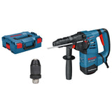 Bosch Professional GBH 3-28 DFR - Martillo perforador (3,1 J, Ø máx. hormigón 28 mm, SDS plus + cilíndrico, en maletín)