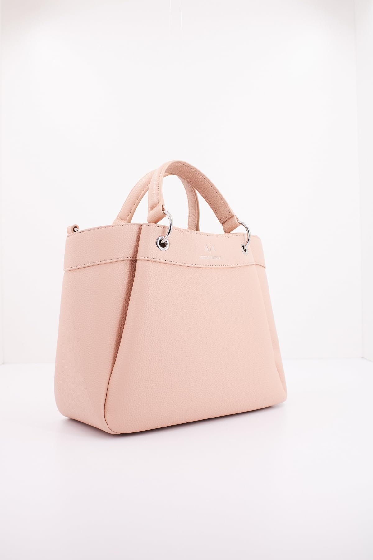 Armani Exchange Wave Medium Tote with Webb Strap, Shopping M Mujeres, Sunrise, Talla única