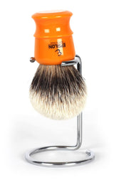 Brocha de Afeitar Tejón Punta Plata Epsilon Butterscotch 50/26mm