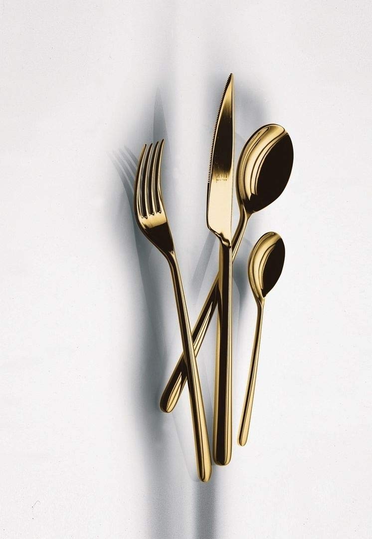 Mepra 108922099 - Cubertería Especial unificada, Color Dorado