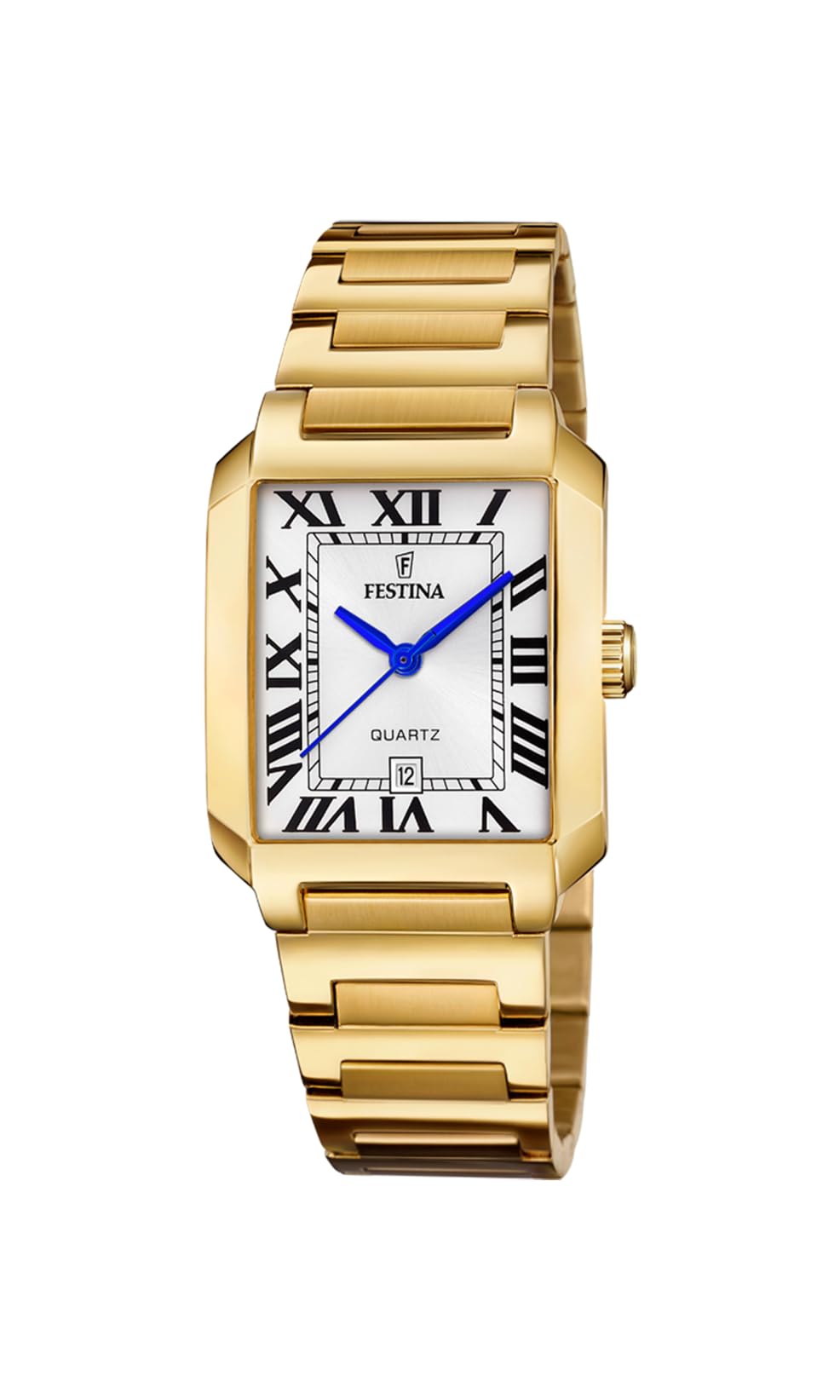 Festina Reloj Mujer F20680/1 On The Square Caja de Acero Inoxidable 316l Dorado Correa de Acero Inoxidable 316l Dorado