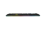 Ozone Gaming OZSTRIKEBACKSP Gear Strikeback, Teclado Mecánico, Switches Mecánicos Kailh Red, Iluminacion LED RGB Spectra, 18 Modos de Illuminación, Silencioso, Numérico, Layout Español, Negro