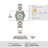 EMPORIO ARMANI Reloj Analógico para Mujeres de Cuarzo con Correa en Acero Inoxidable AR11656