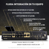HeadRush Flex Prime - Pedal Multiefectos para Guitarra y Bajo y Procesador de Modelado de Amplis con Pantalla Táctil, Looper, WiFi, Bluetooth y USB